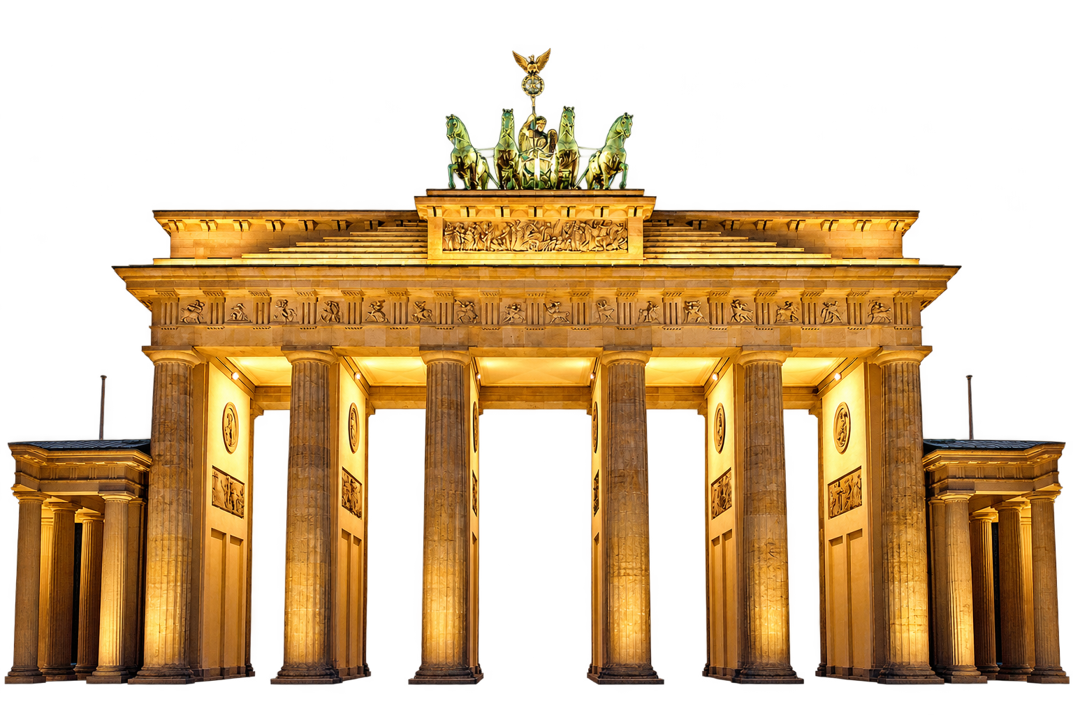 Brandenburger Tor in Berlijn