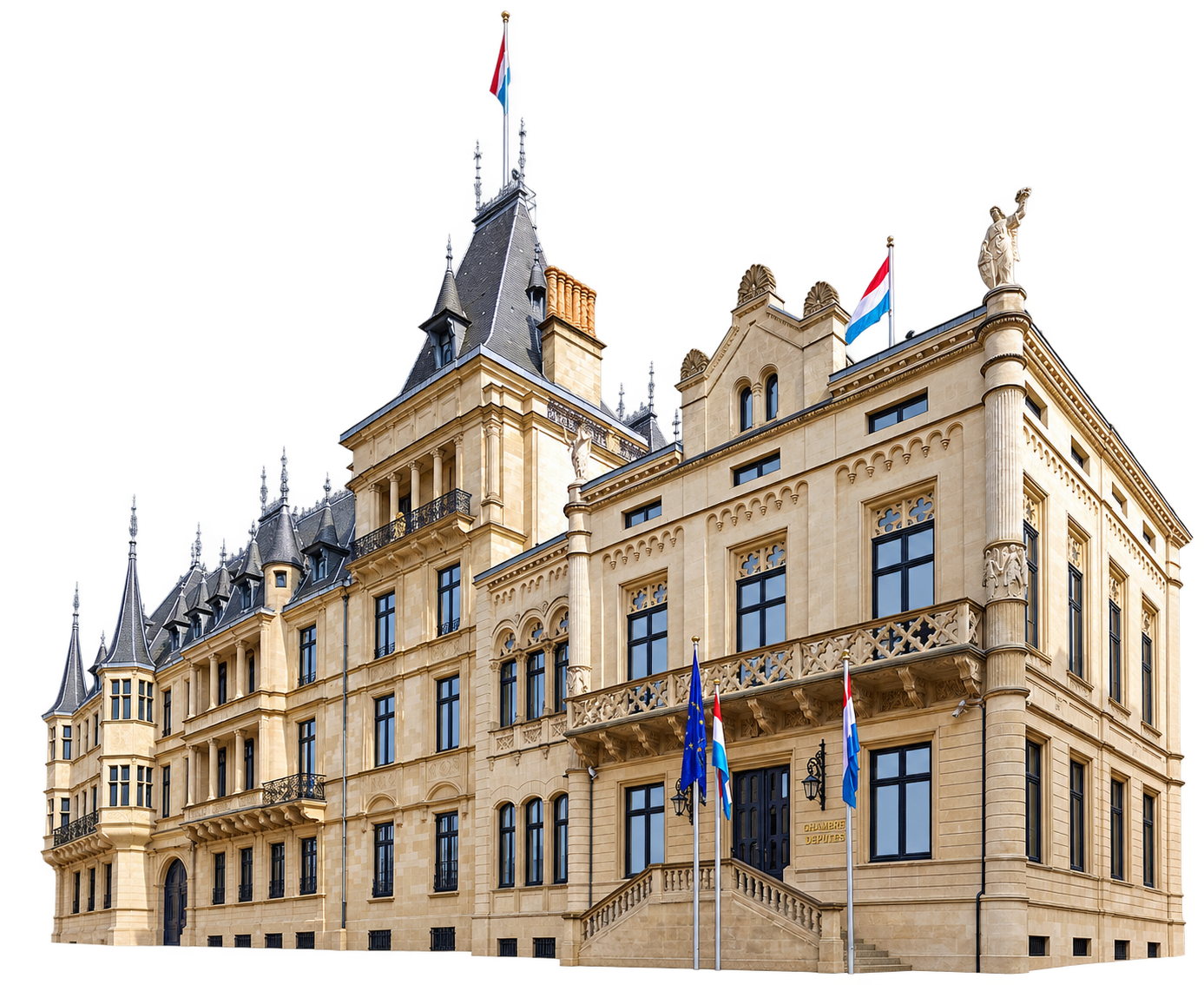 Groothertogelijk Paleis in Luxemburg
