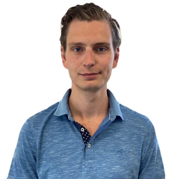 Portret van Niels van Gestel, buitenlandplanner bij De Bresser